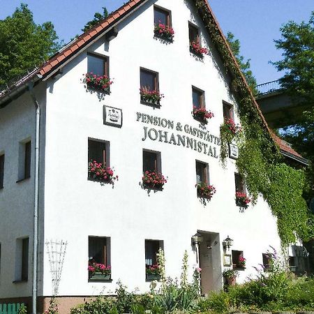Pension Johannistal Sebnitz Esterno foto