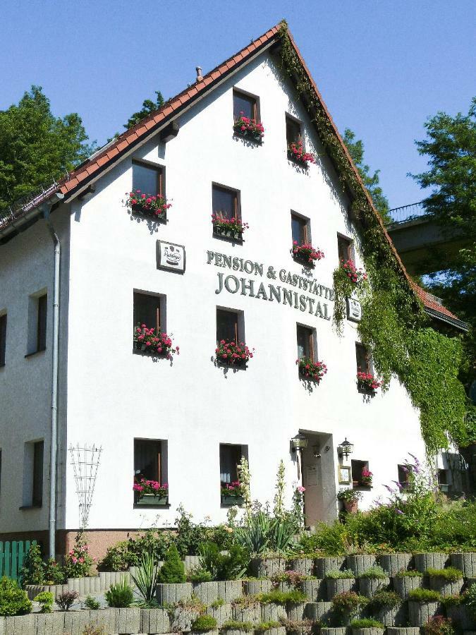 Pension Johannistal Sebnitz Esterno foto