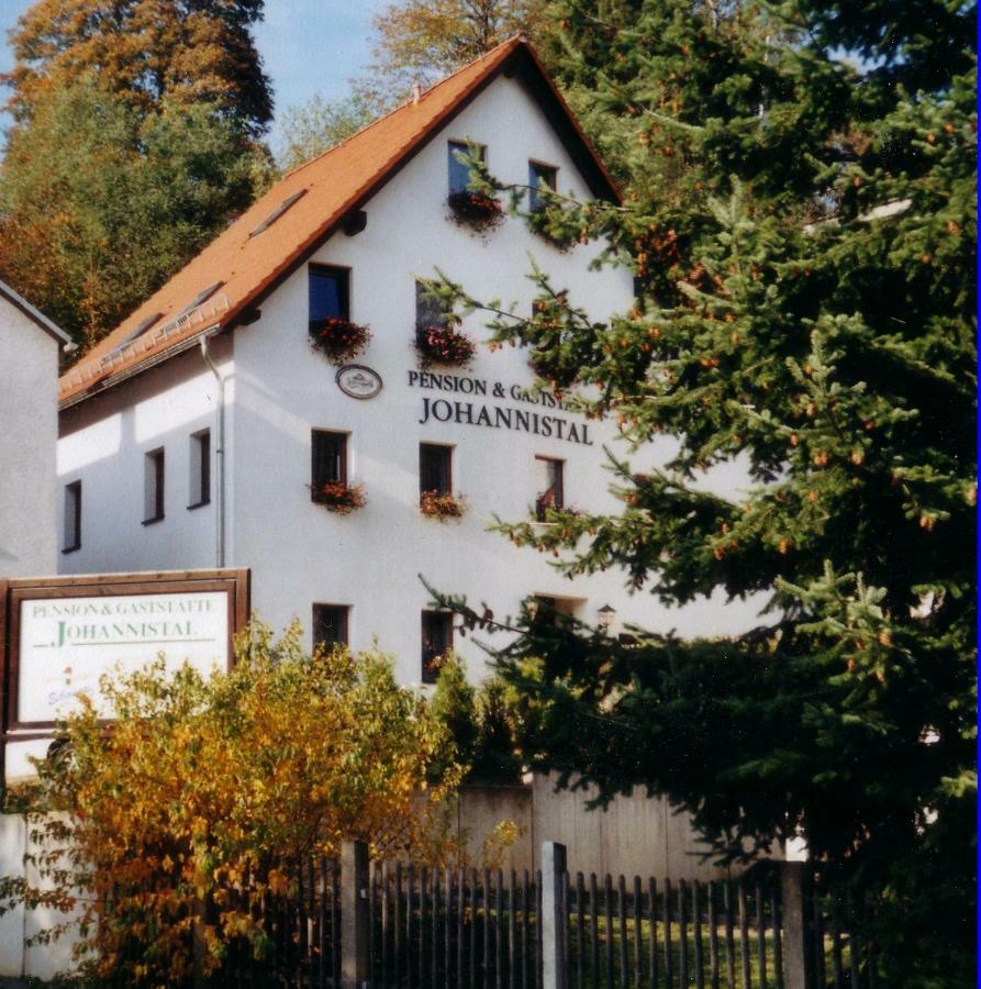Pension Johannistal Sebnitz Esterno foto