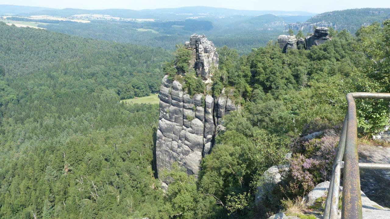 Pension Johannistal Sebnitz Esterno foto